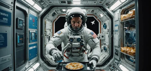 Aliments inspirés par l'espace